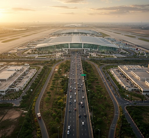 Jewar Airport, Film city ,